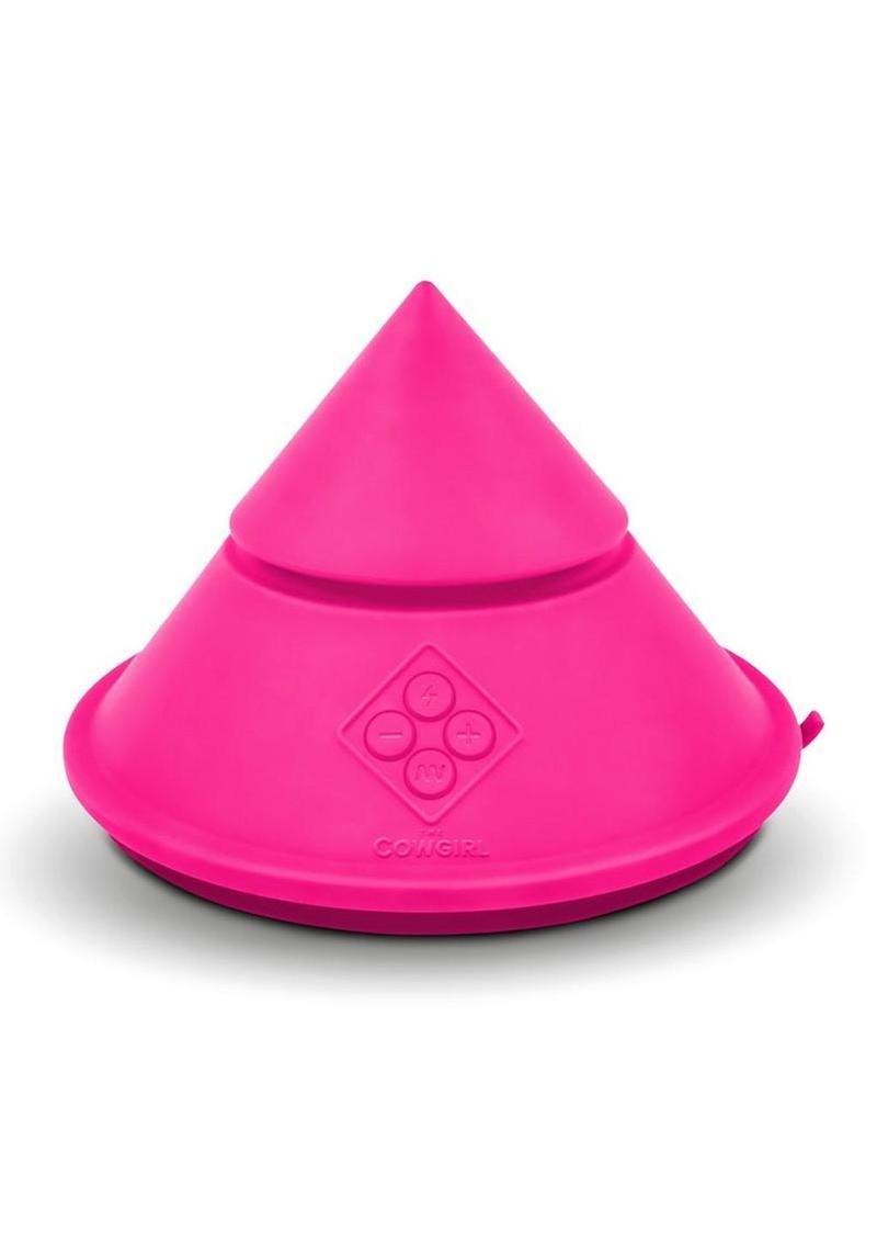 Cowgirl Cone Hats Off Silicone Stimulator - Pink