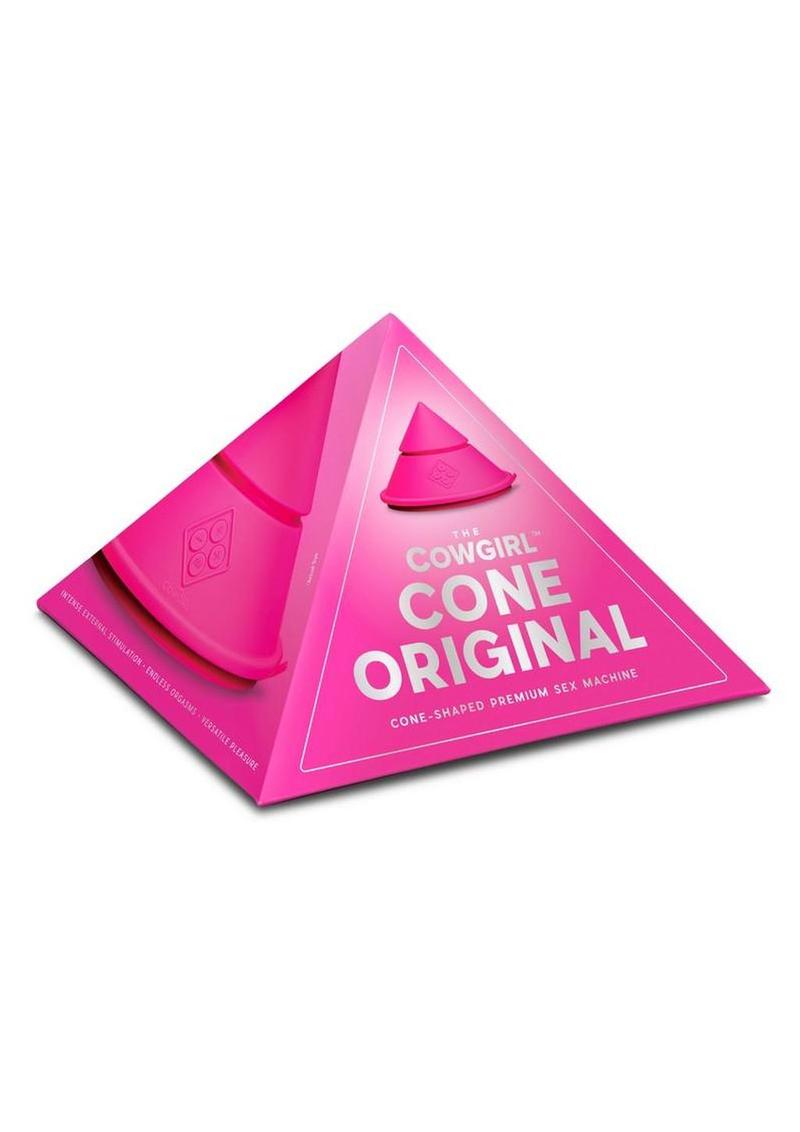 Cowgirl Cone Hats Off Silicone Stimulator - Pink
