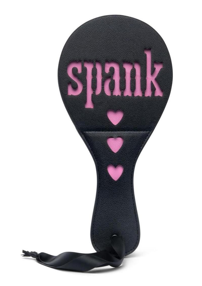 Cowgirl Impact Spanking Paddle - Black/Pink