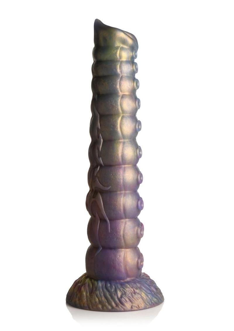 Creature Cocks Deep Invader Tentacle Ovipositor Silicone Dildo - Multicolor