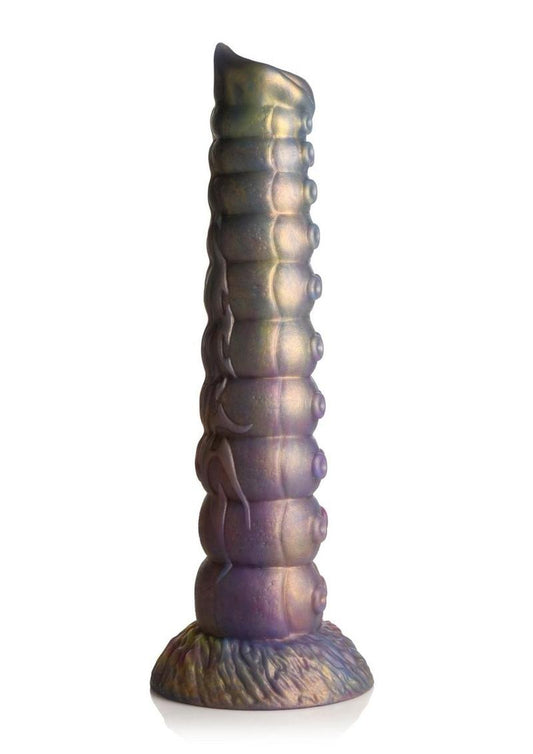 Creature Cocks Deep Invader Tentacle Ovipositor Silicone Dildo - Multicolor