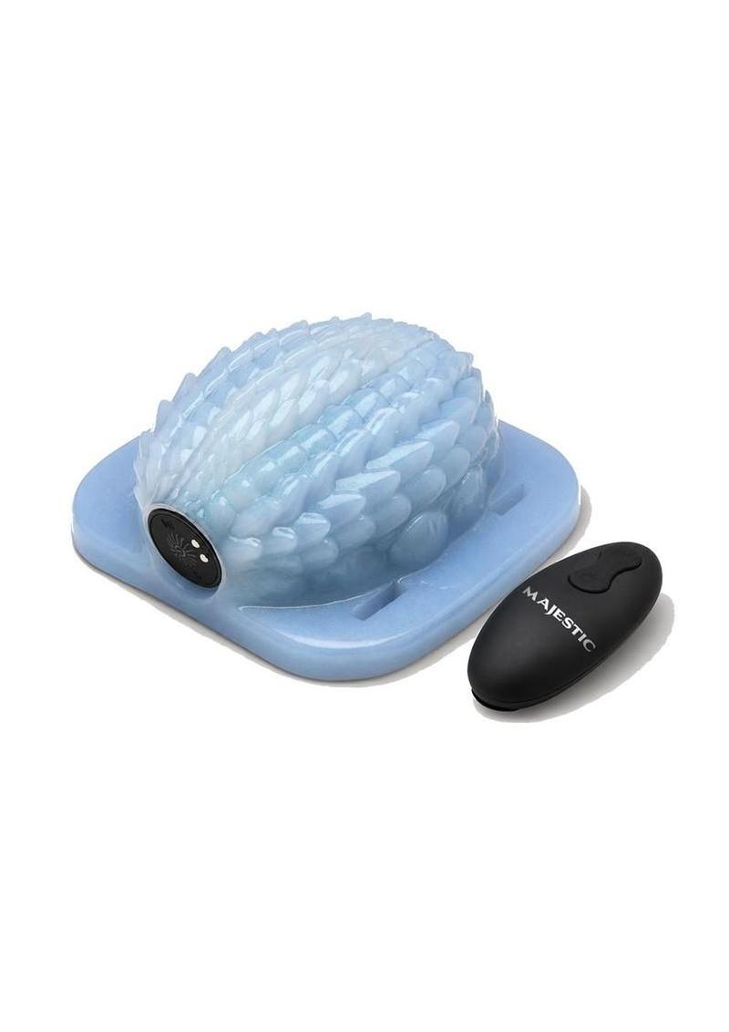 Creature Cocks Eryndel Vibrating Silicone Grinder with Remote Control - Blue
