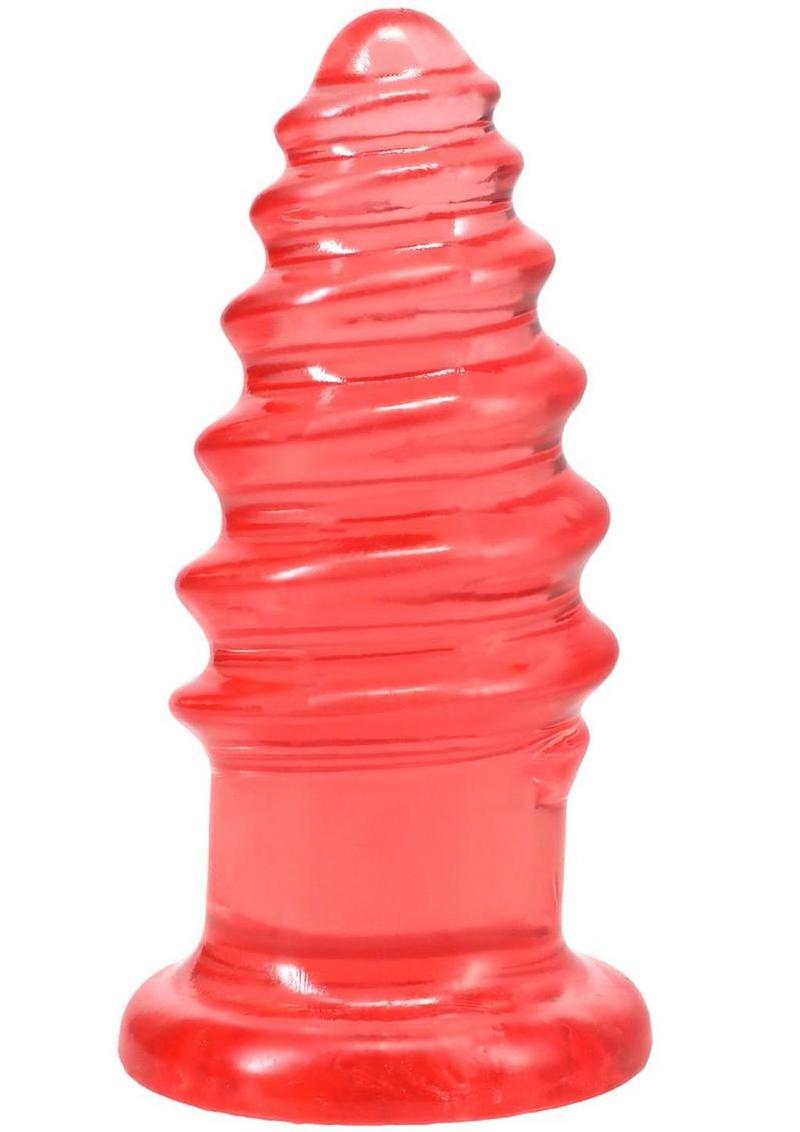 Crystal Jellies Anal Twist - Pink - 6in