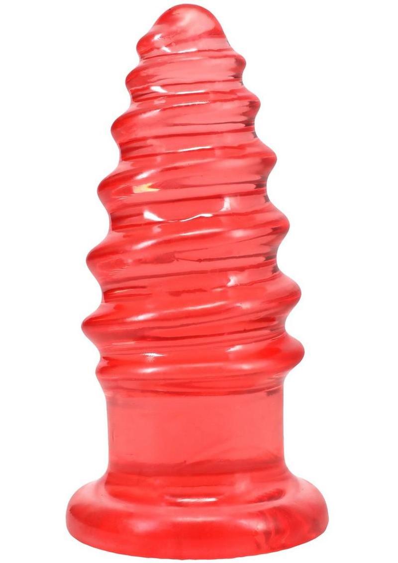Crystal Jellies Anal Twist - Pink - 7in