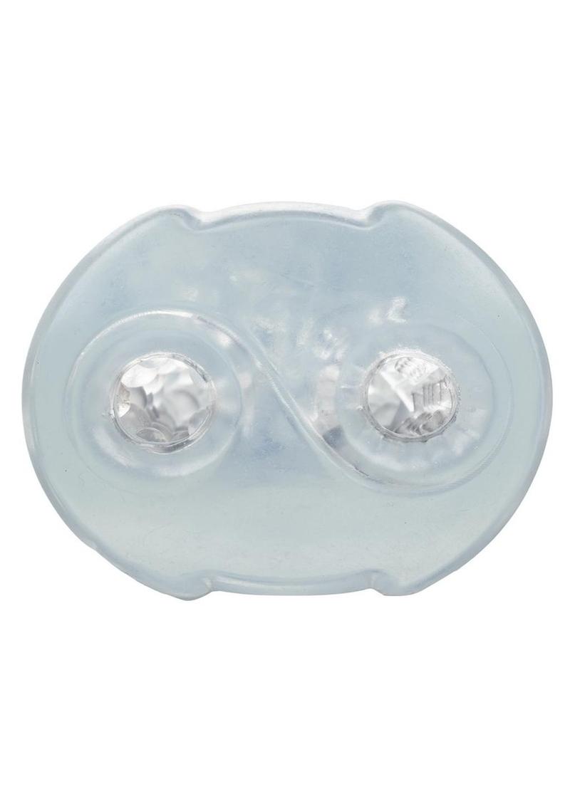 Cyclone Dual Chamber Stroker - Clear - XLarge