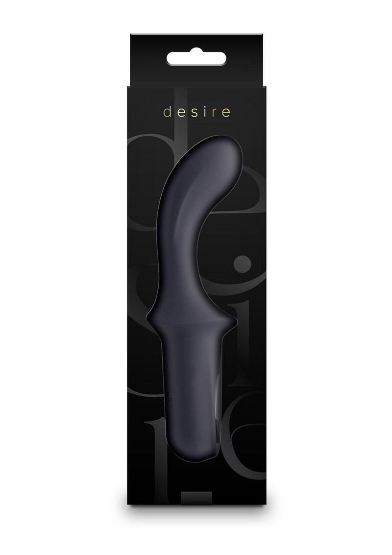 Desire Fortuna Rechargeable Silicone G-Spot Vibrator - Smoke