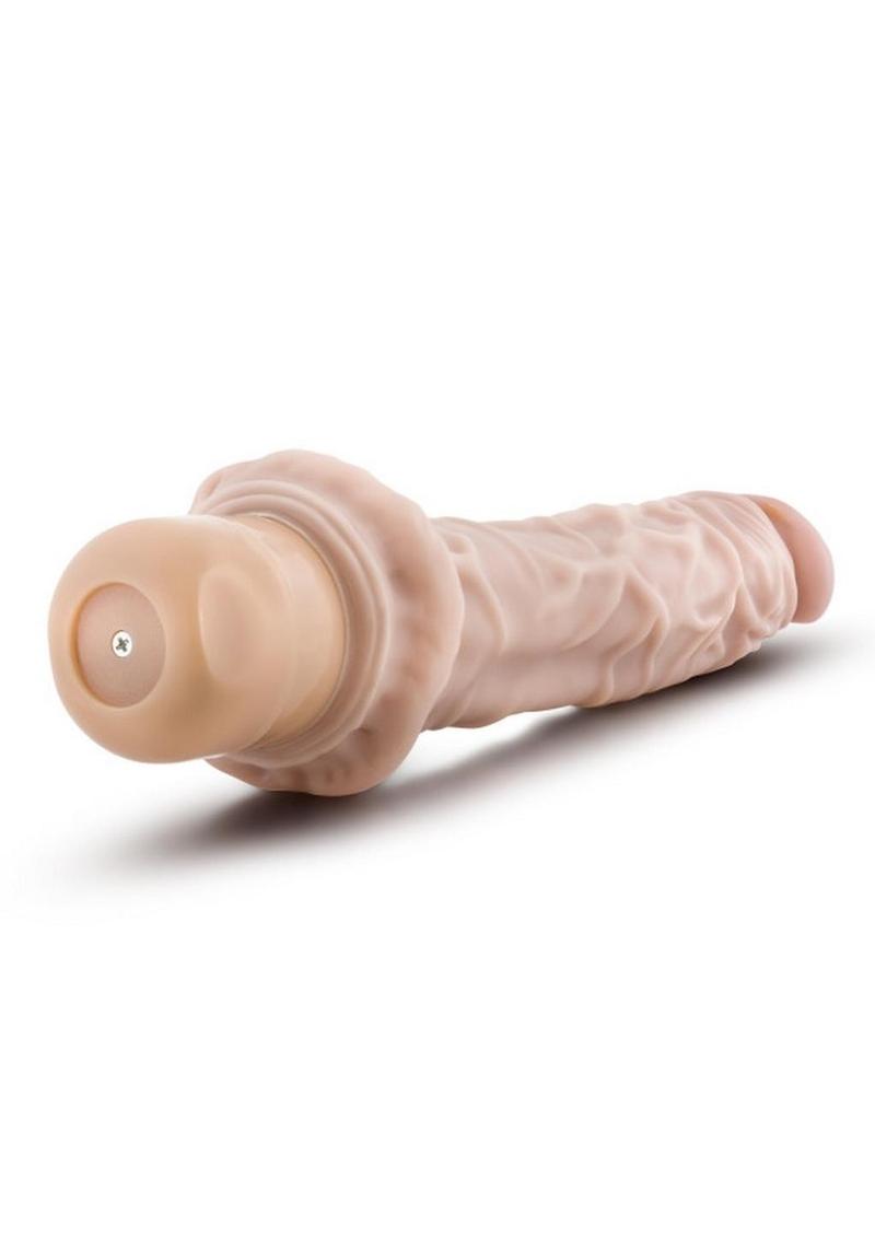 Dr. Skin Cock Vibe 8 Vibrating Dildo - Vanilla - 9.75in