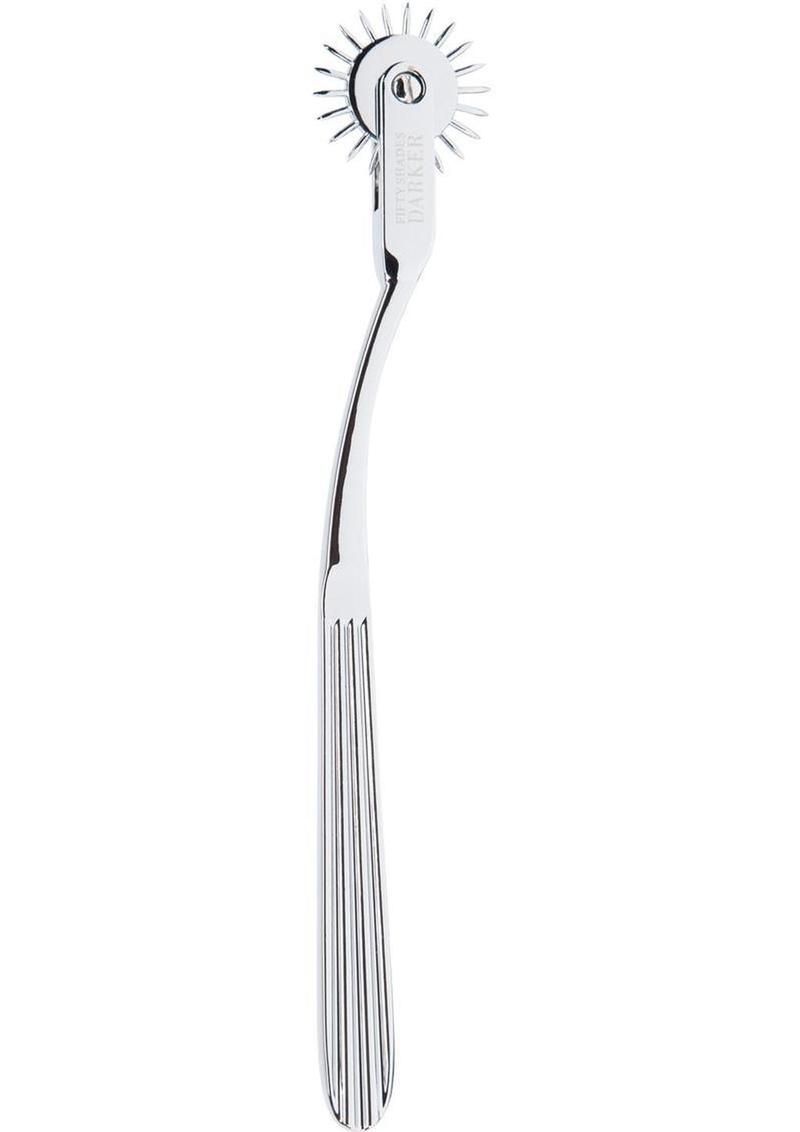 Fifty Shades Darker Adrenaline Spikes Metal Pinwheel - Metal/Silver