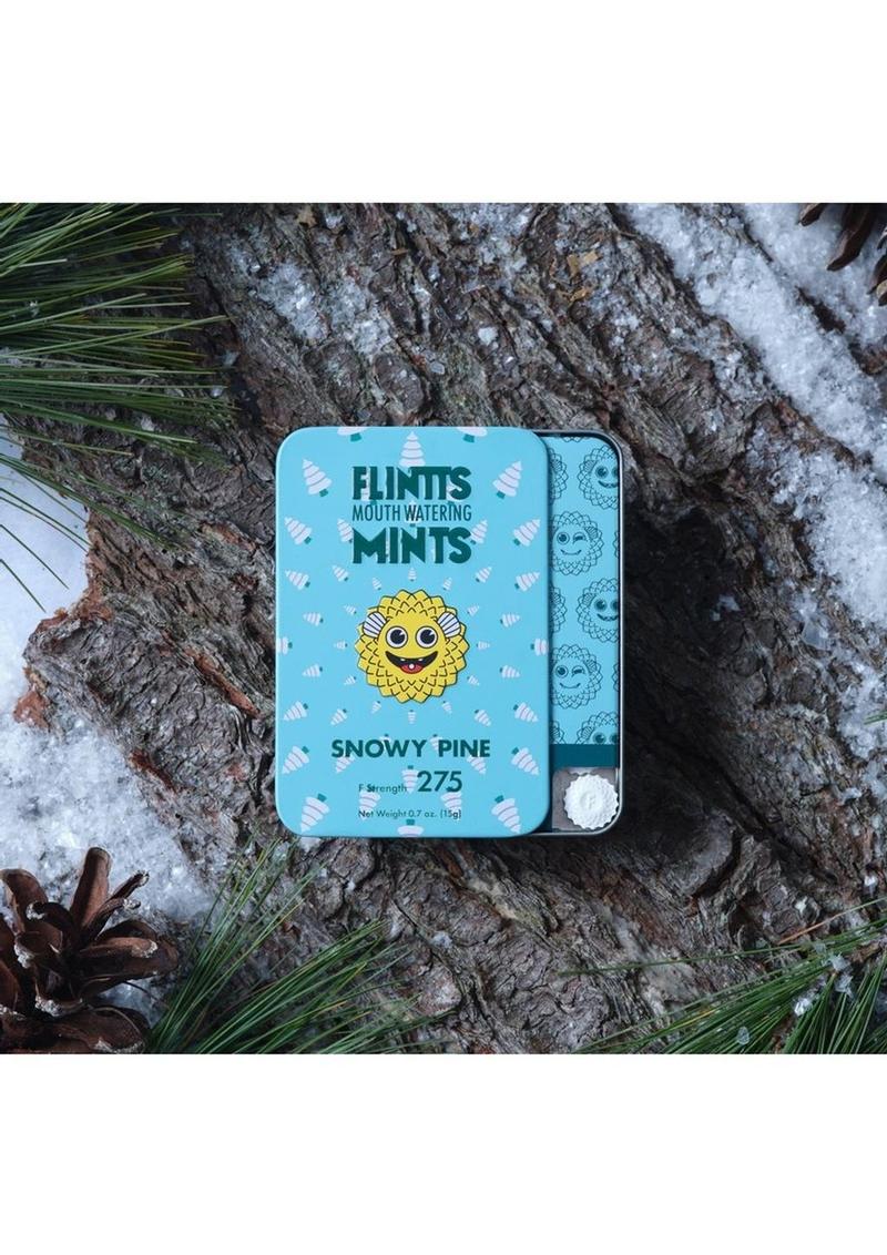 Disolving Mints Flintts Mints Mouth Watering Oral Delights - Snowy Pine (F Strength 22 ...