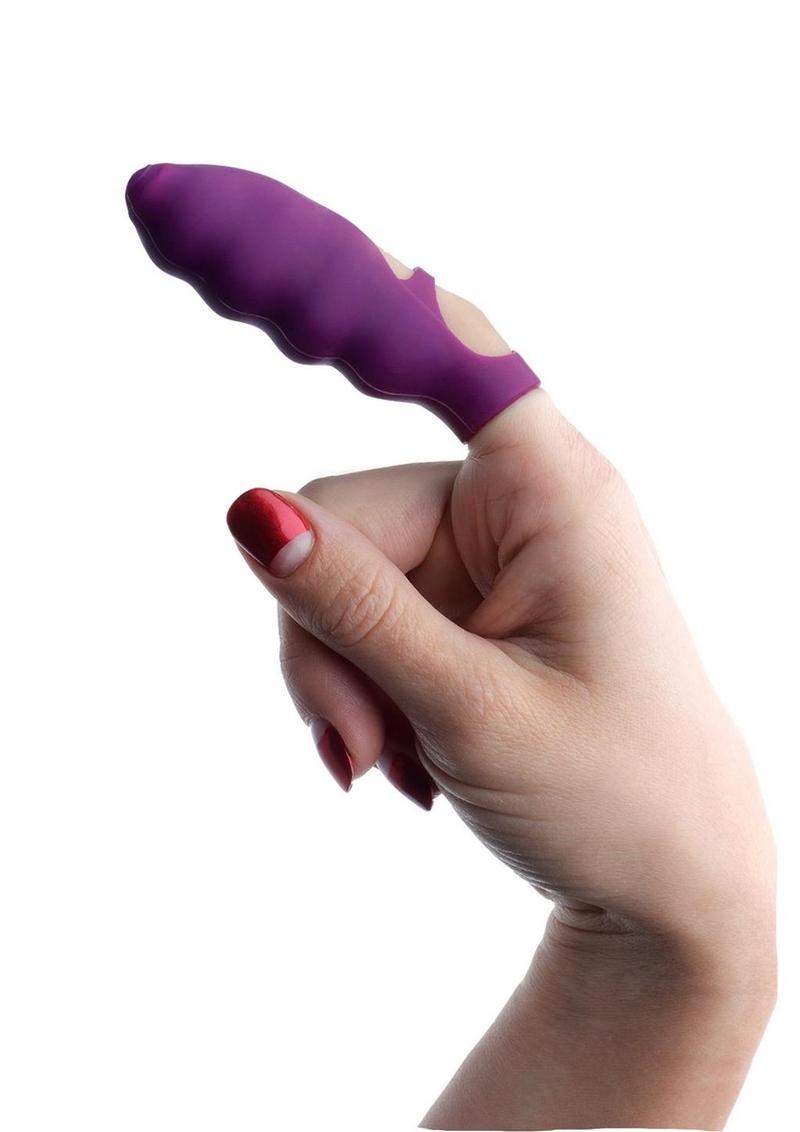 Frisky Finger Bang'her Vibrator - Purple
