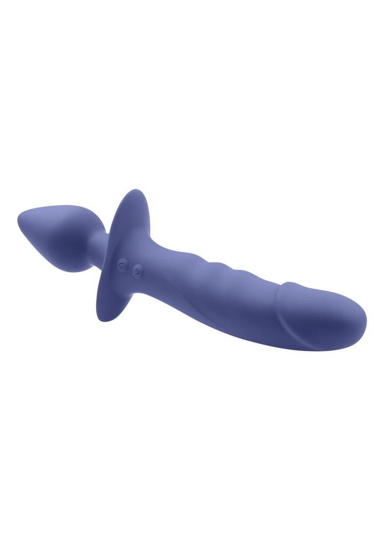 Gender X Dual Defender Rechargeable Silicone Dual Vibrator - Purple