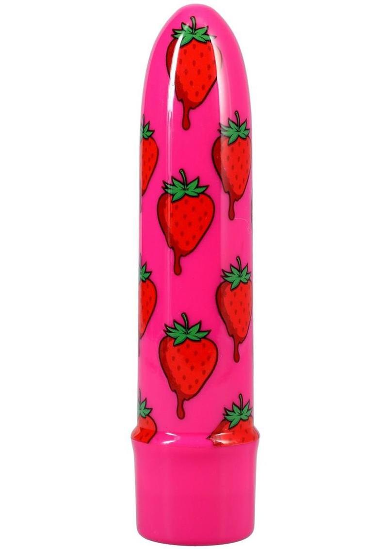 Goodhead Buzz Buddies Strawberries 5in Vibe - Pink/Red