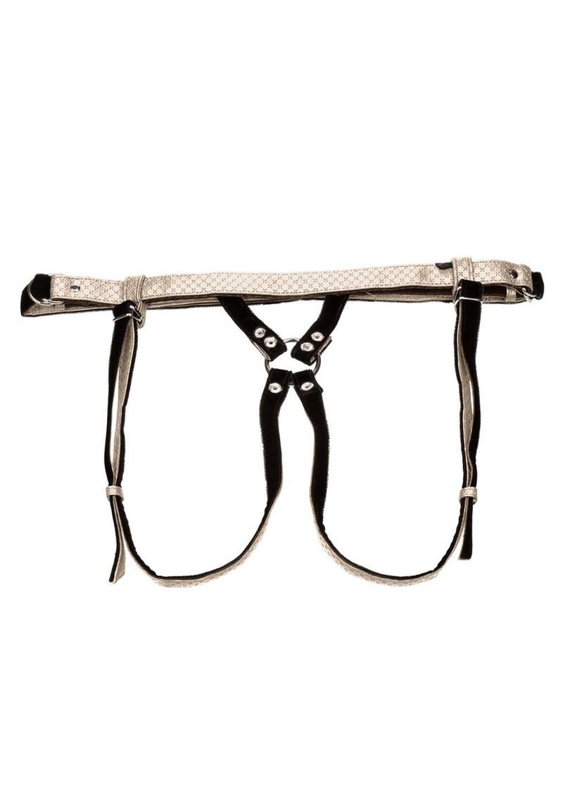 Her Royal Harness The Regal Duchess Adjustable Harness - Gold