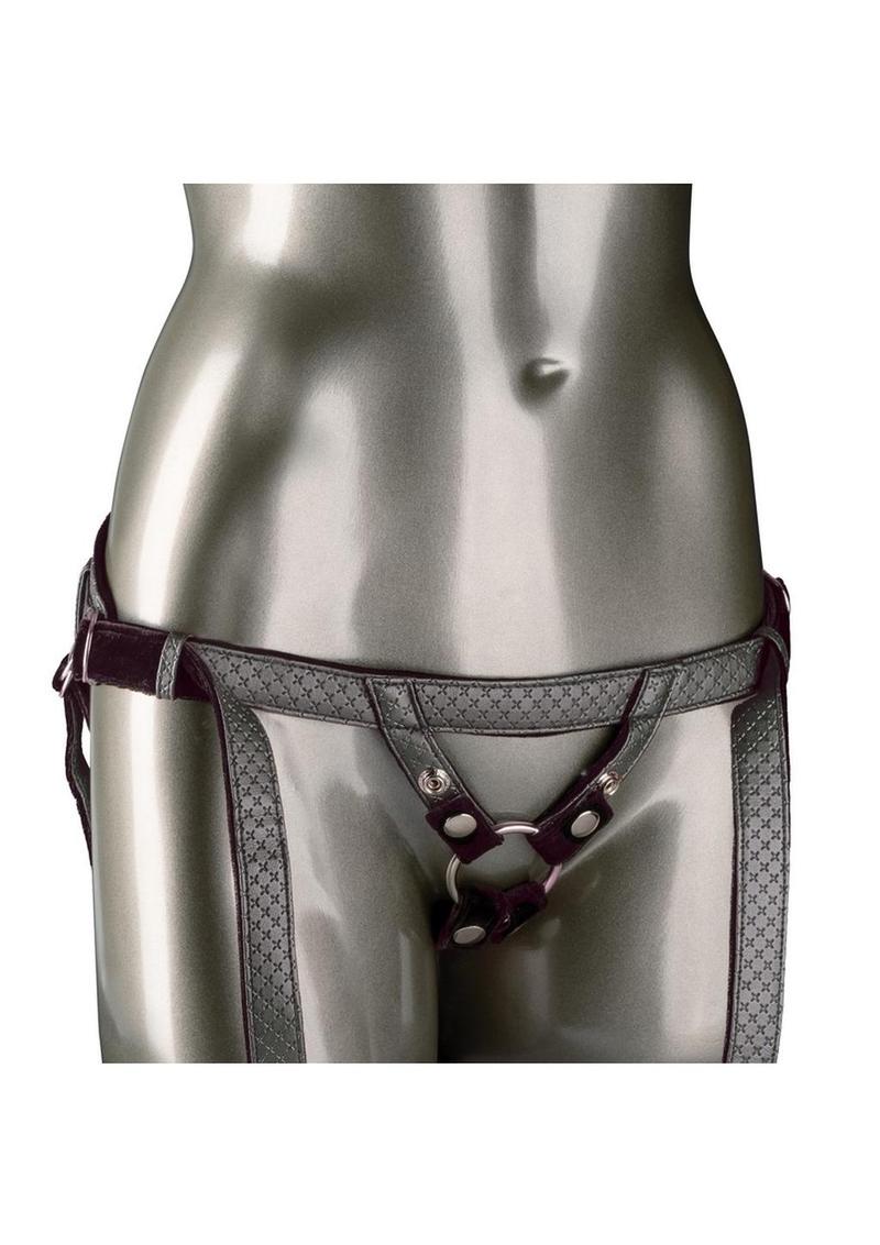 Her Royal Harness The Regal Duchess Adjustable Harness - Pewter