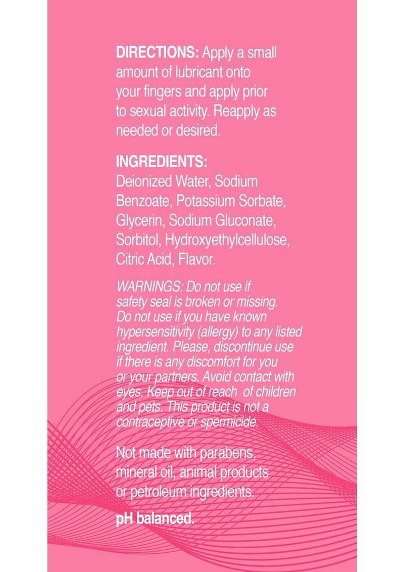 Holiday Lube Holiday Cobbler Water Based Lubricant 2oz - Passion Fruit