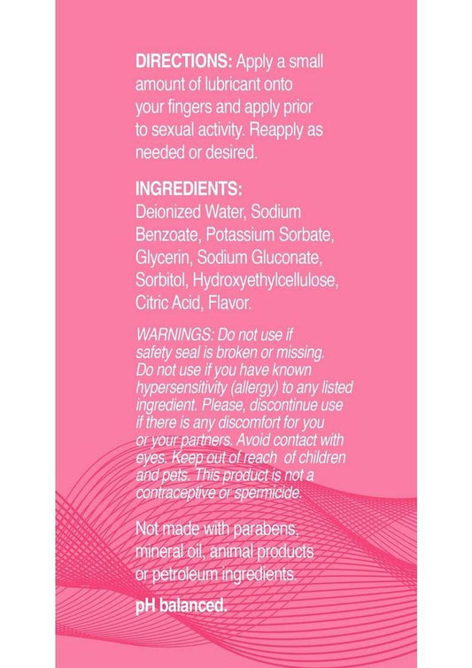 Holiday Lube Holiday Cobbler Water Based Lubricant 2oz - Passion Fruit