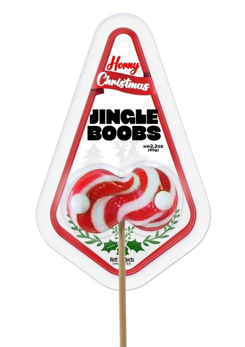 Horny Christmas Jingle Boobs Boobie Pop - Peppermint