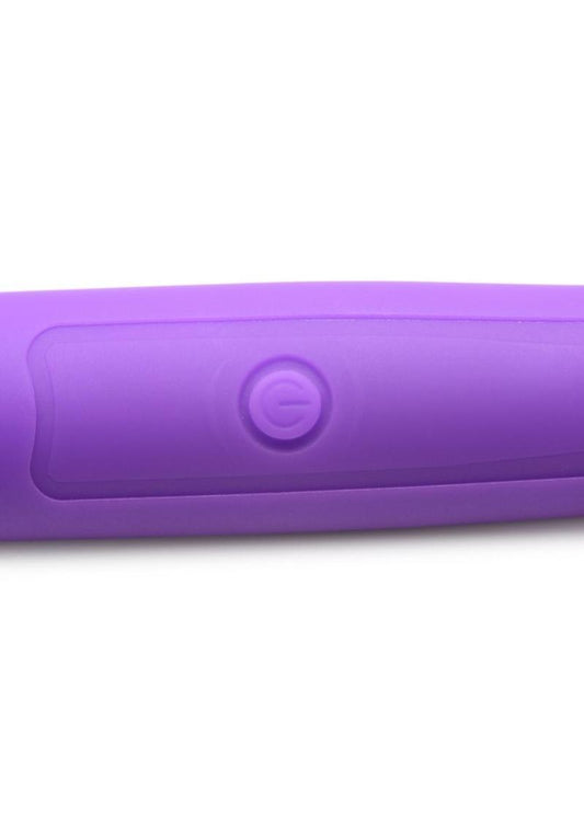 Inmi 10x En Pointe Teaser Silicone Rechargeable Stimulator with 3 Attachments - Purple
