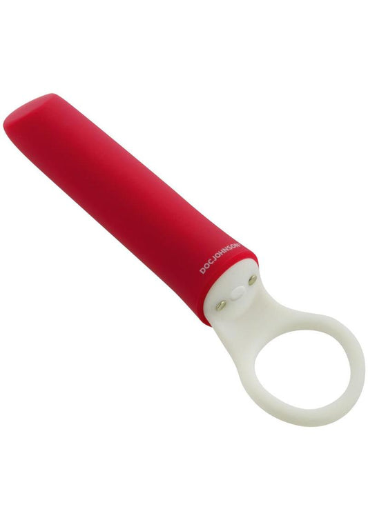 iVibe Select iPlease Limited Edition Rechargeable Silicone Mini Vibrator - Red