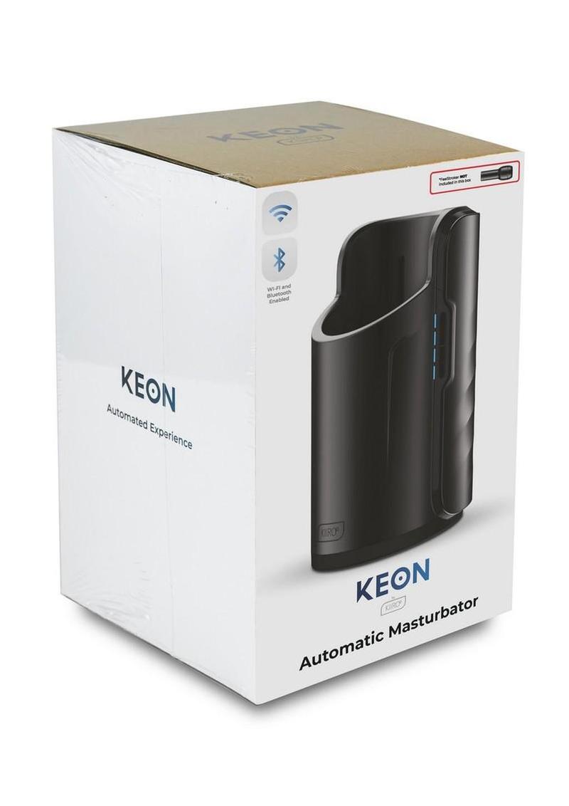 Kiiroo Keon Automatic Rechargeable Interactive Wifi Masturbator - Black