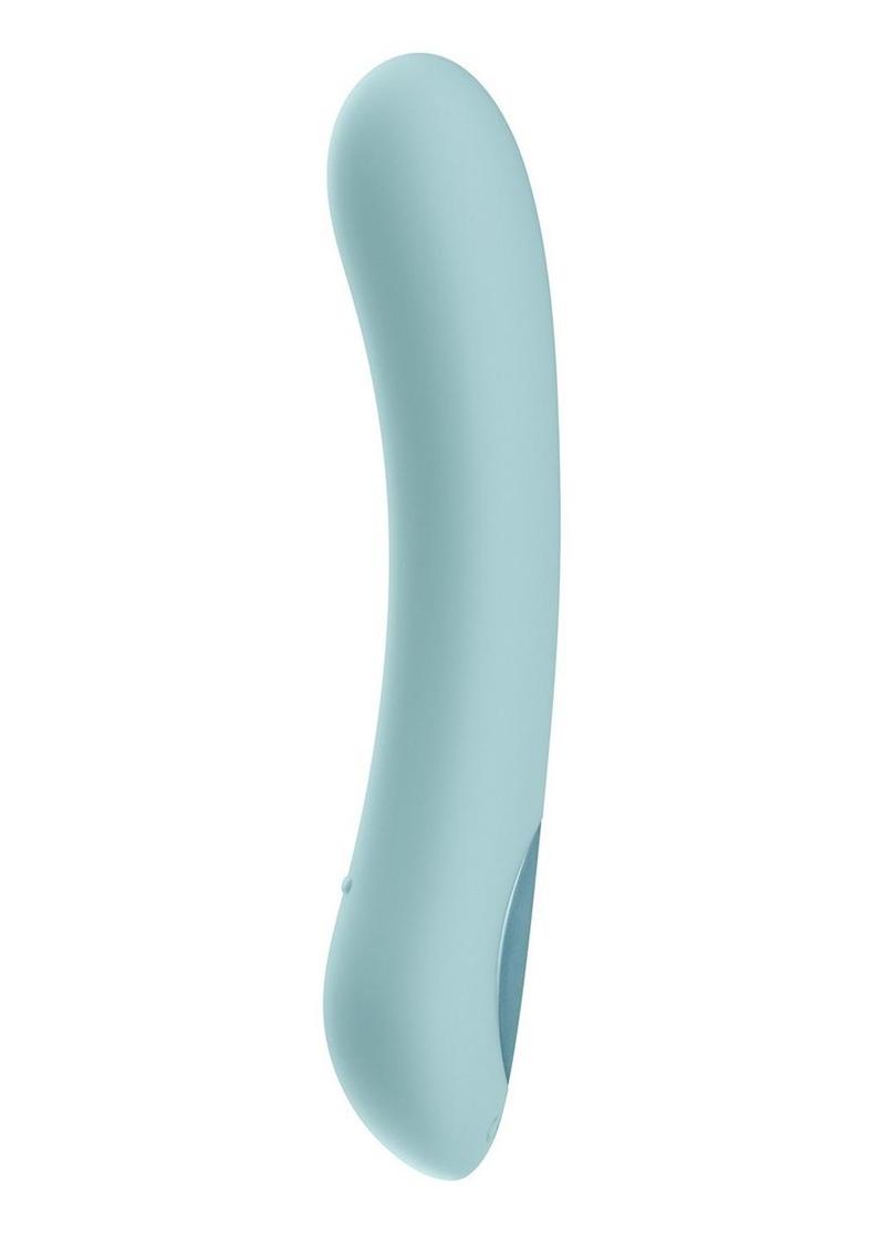 Kiiroo Pearl2+ - G-Spot Silicone Vibrator - Green/Turquoise