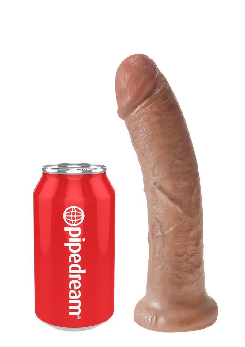 King Cock Dildo - Caramel - 8in