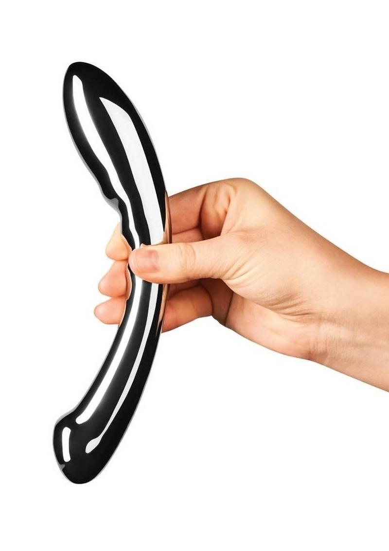 Le Wand Arch Dual End Dildo - Stainless - Steel