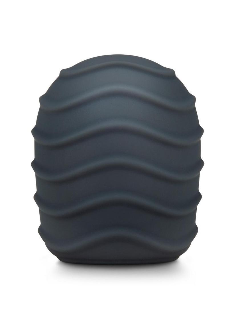 Le Wand Original Silicone Textured Covers - Grey - 2 Per Pack