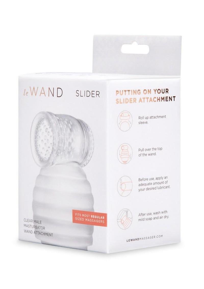 Le Wand Slider Wand Attachment - Clear