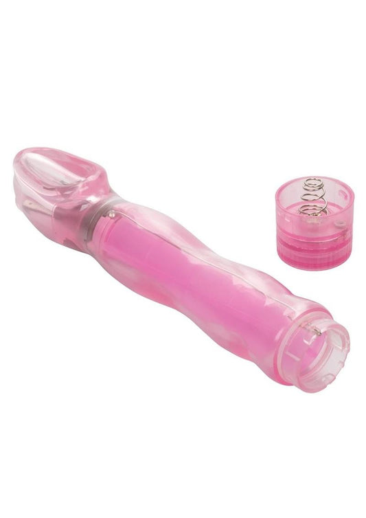 Lighted Shimmers Led Hummer Vibrator - Pink