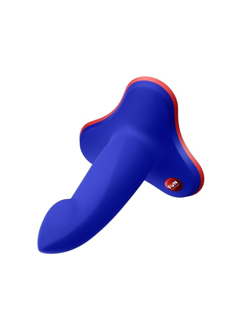 Limba Flex S Silicone Fit Dildo Posable with Suction Cup Base - Blue - Small