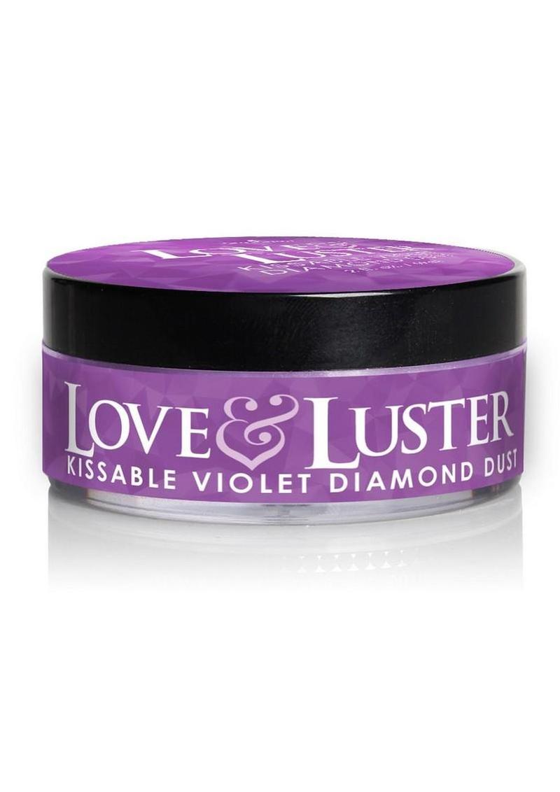 Love and Luster Kissable Violet Diamond Dust - 2oz.
