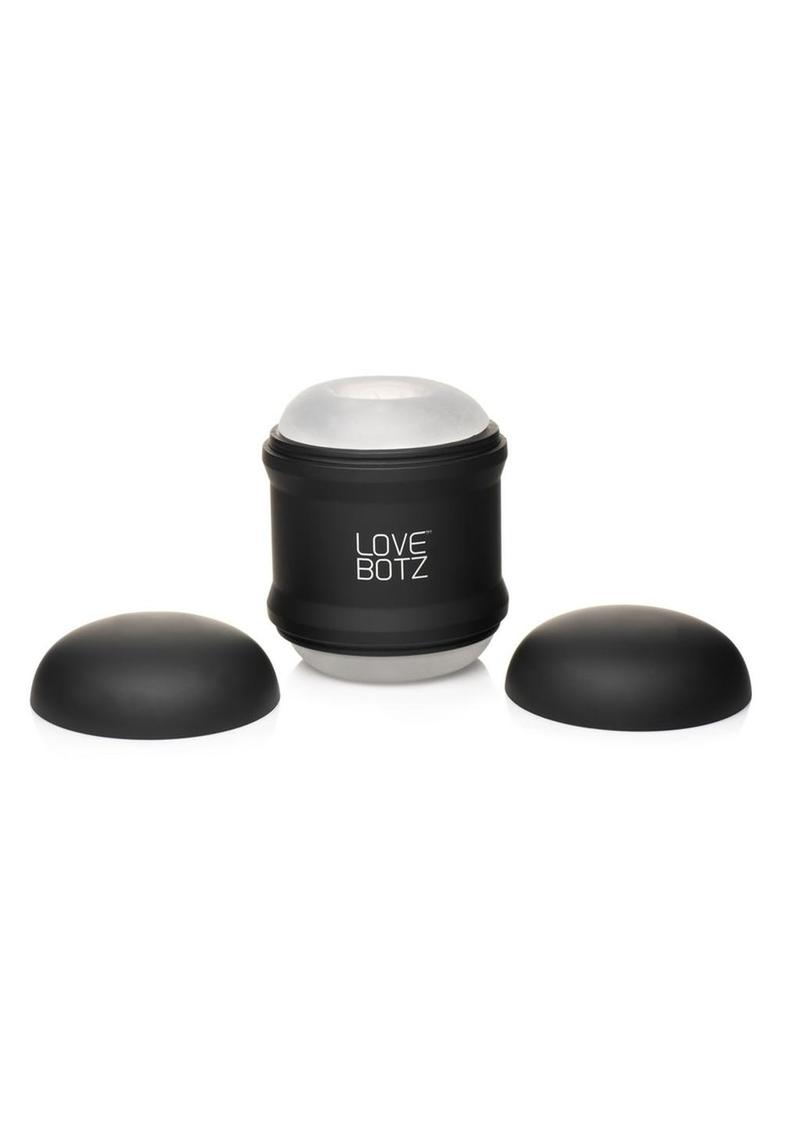 Lovebotz 10x Cyber Stroke Rechargeable Vibrating Stroker - Black