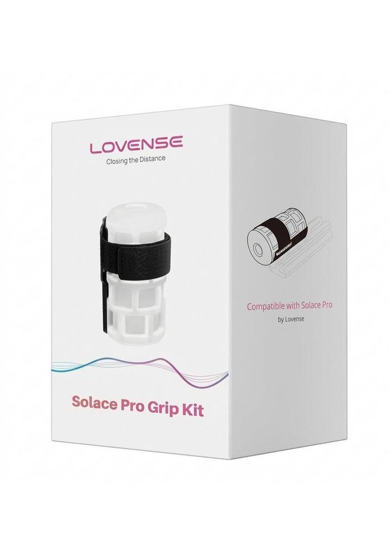 Solace Pro Grip Masturbation Kit - Black/Frost