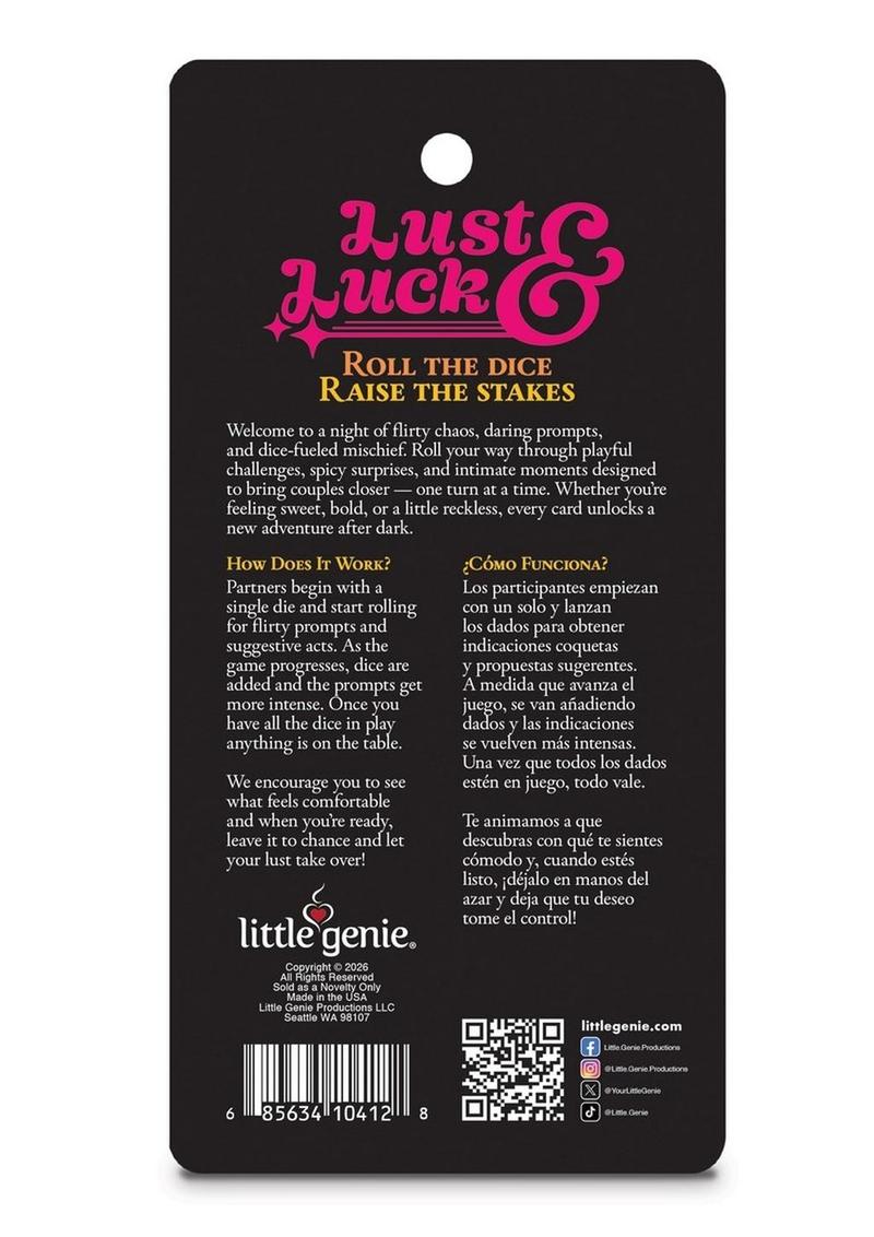 Lust and Luck Dice Game