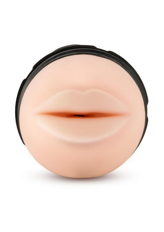 M For Men The Torch Luscious Lips Masturbator- Mouth - Flesh/Vanilla