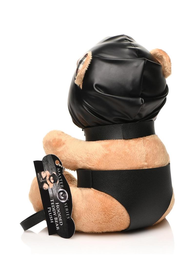 Master Series Hooded Plush Teddy Bear - Tan