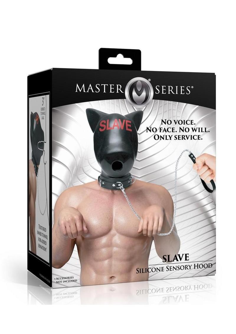 Master Series Slave Silicone Sensory Hood - Black/Red