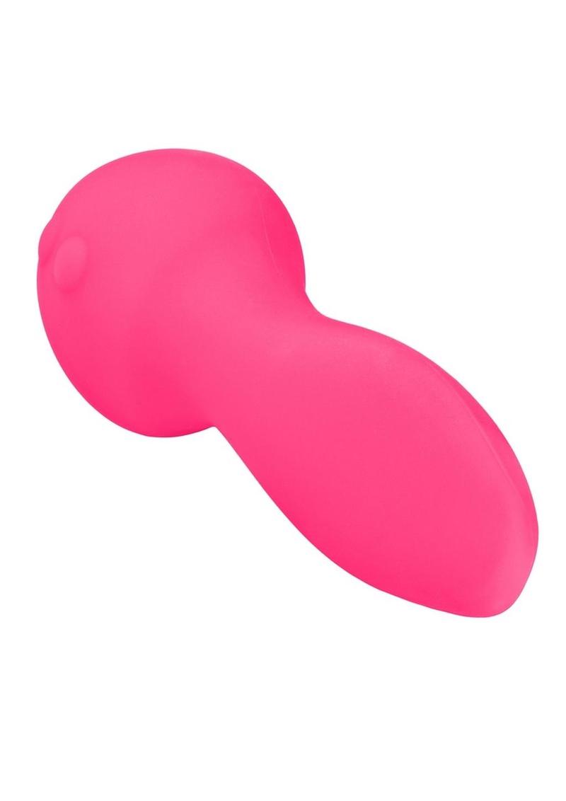 Mini Marvels Marvelous Flicker Silicone Rechargeable Massager - Pink