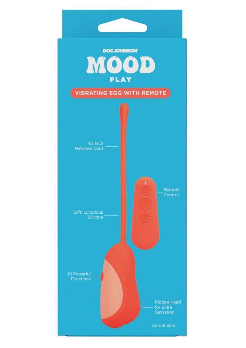Mood Play Vibrating Egg with Remote