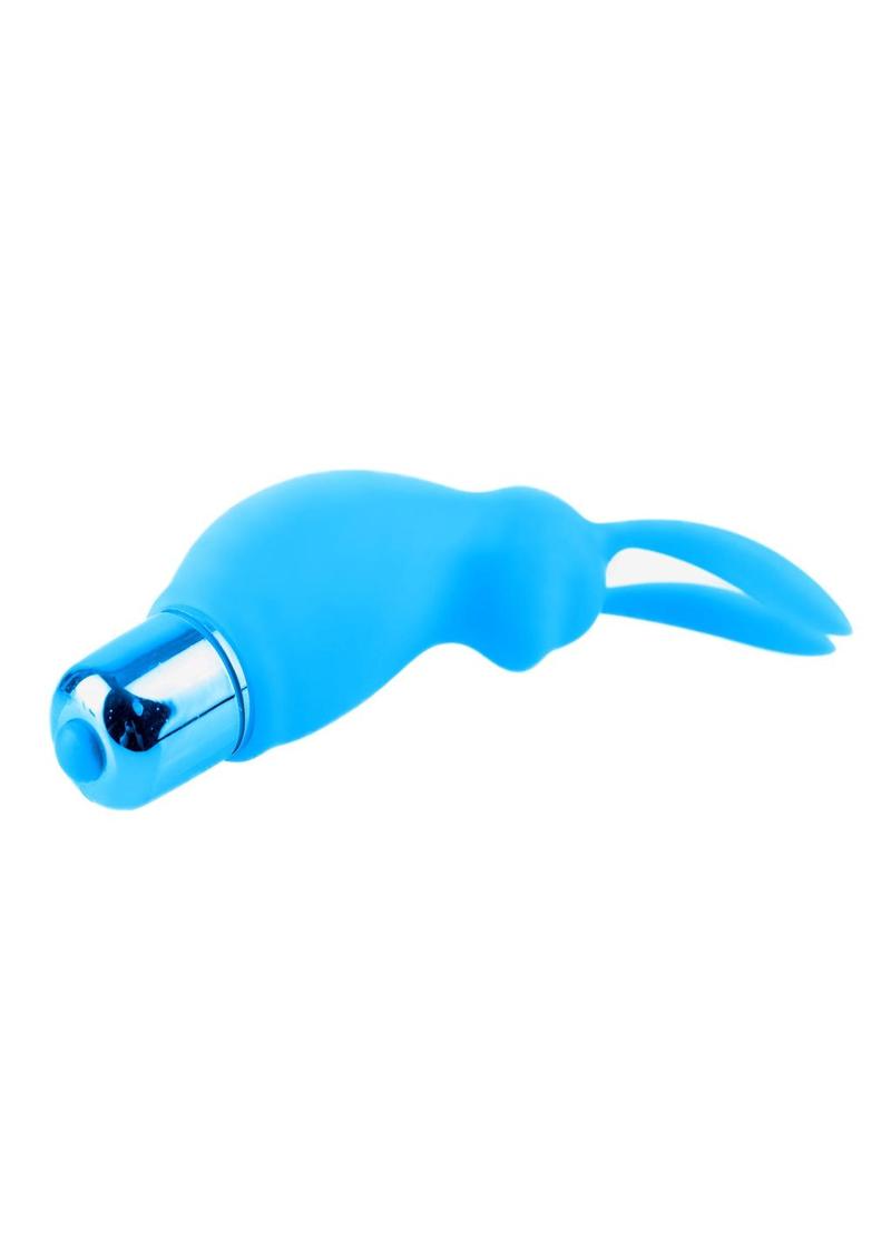 Neon Silicone Vibrating Couples - Blue - 3 Piece Kit