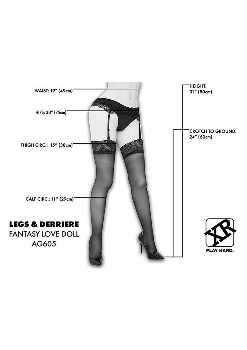 Nextgen Doll Legs and DerriÃ¨re with Stand - Vanilla - Small