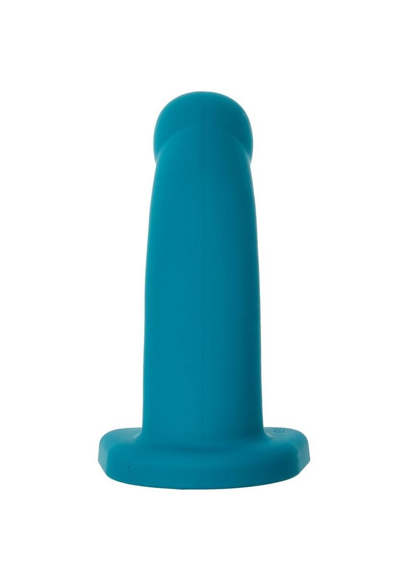 Nexus Collection By Sportsheets Lennox Silicone Hollow Vibrating Sheath Rechargeable Dildo - Green - 8in
