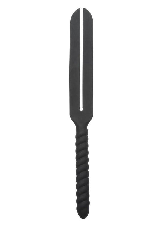 Nocturnal Collection Silicone Slap Paddle - Black