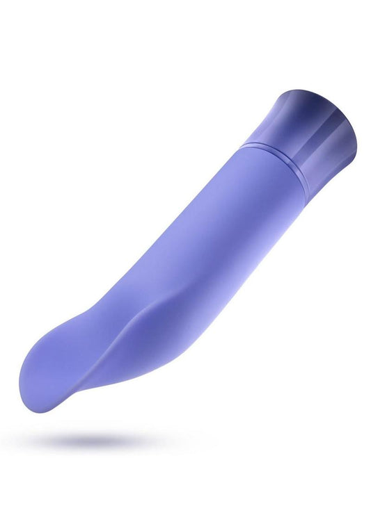 Oh My Gem Enrapture Rechargeable Silicone G-Spot Vibrator - Tanzanite - Blue