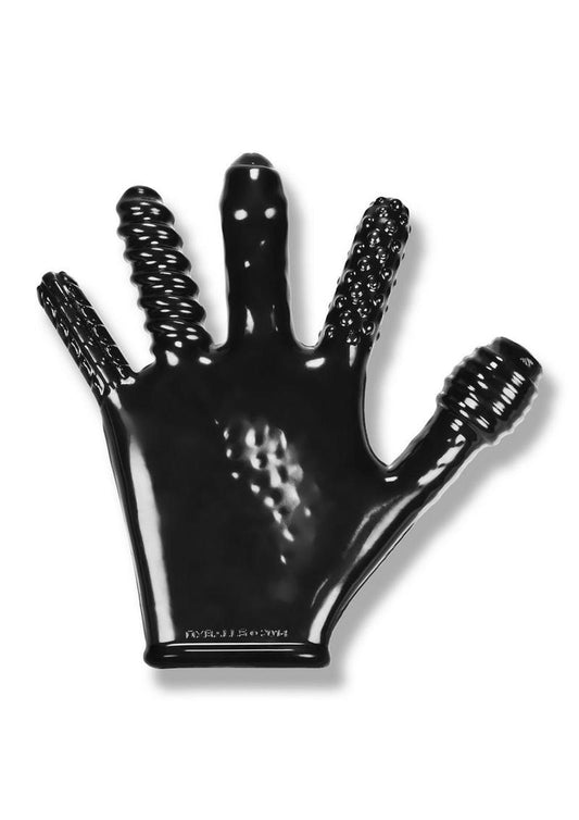 Oxballs Finger Fuck Textured Glove - Black