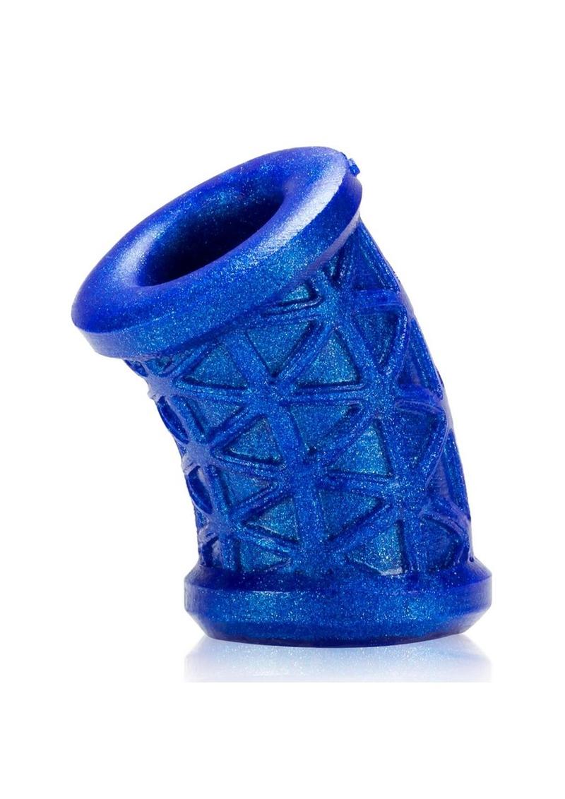 Oxballs Morph Curved Silicone Ball Stretcher - Blue