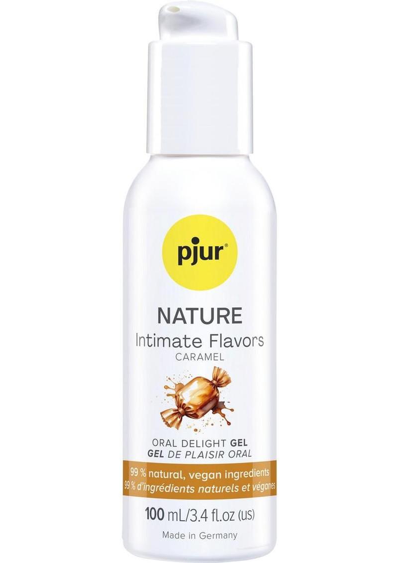 Pjur Nature Intimate Flavors Water Based Lubricant 3.4oz - Caramel