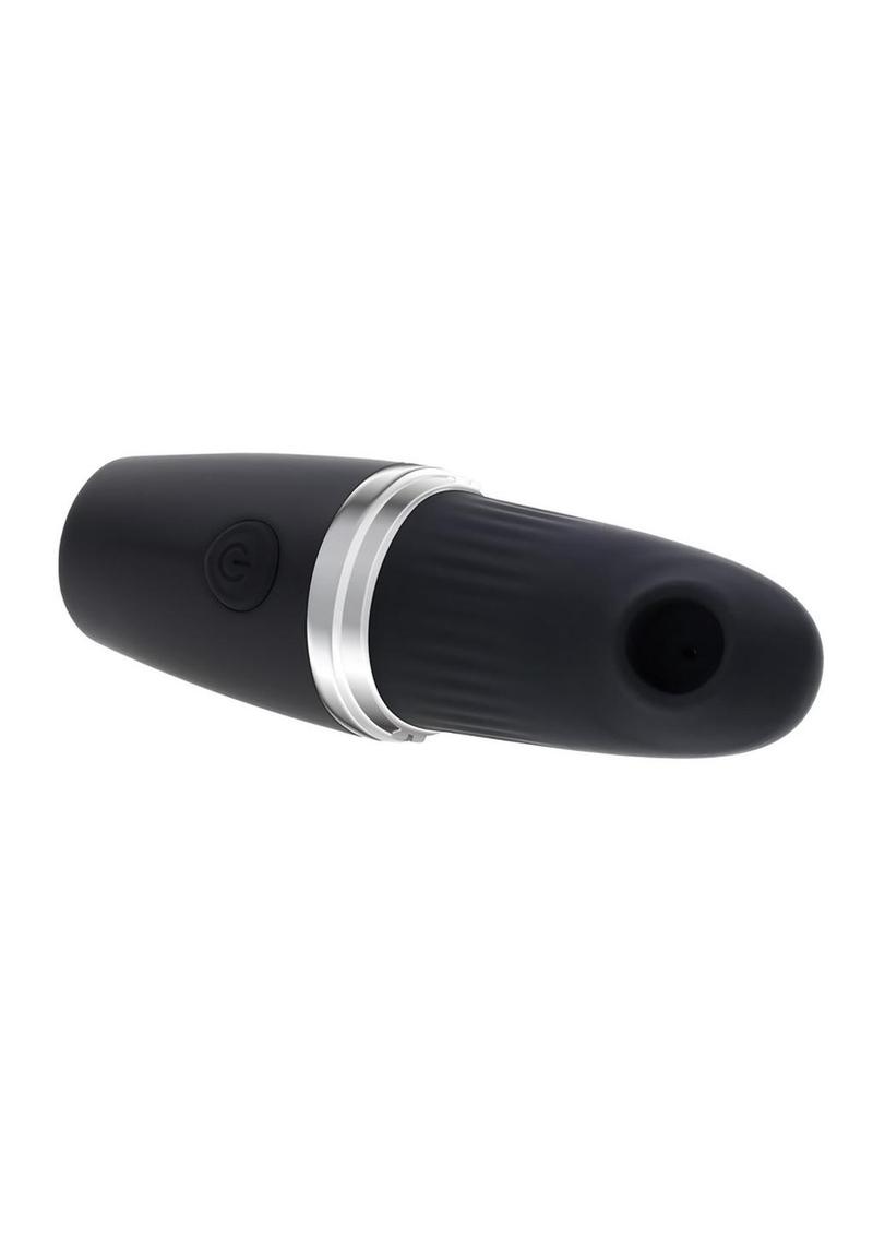 Playboy Excursion Rechargeable Silicone Clitoral Vibrator - Black