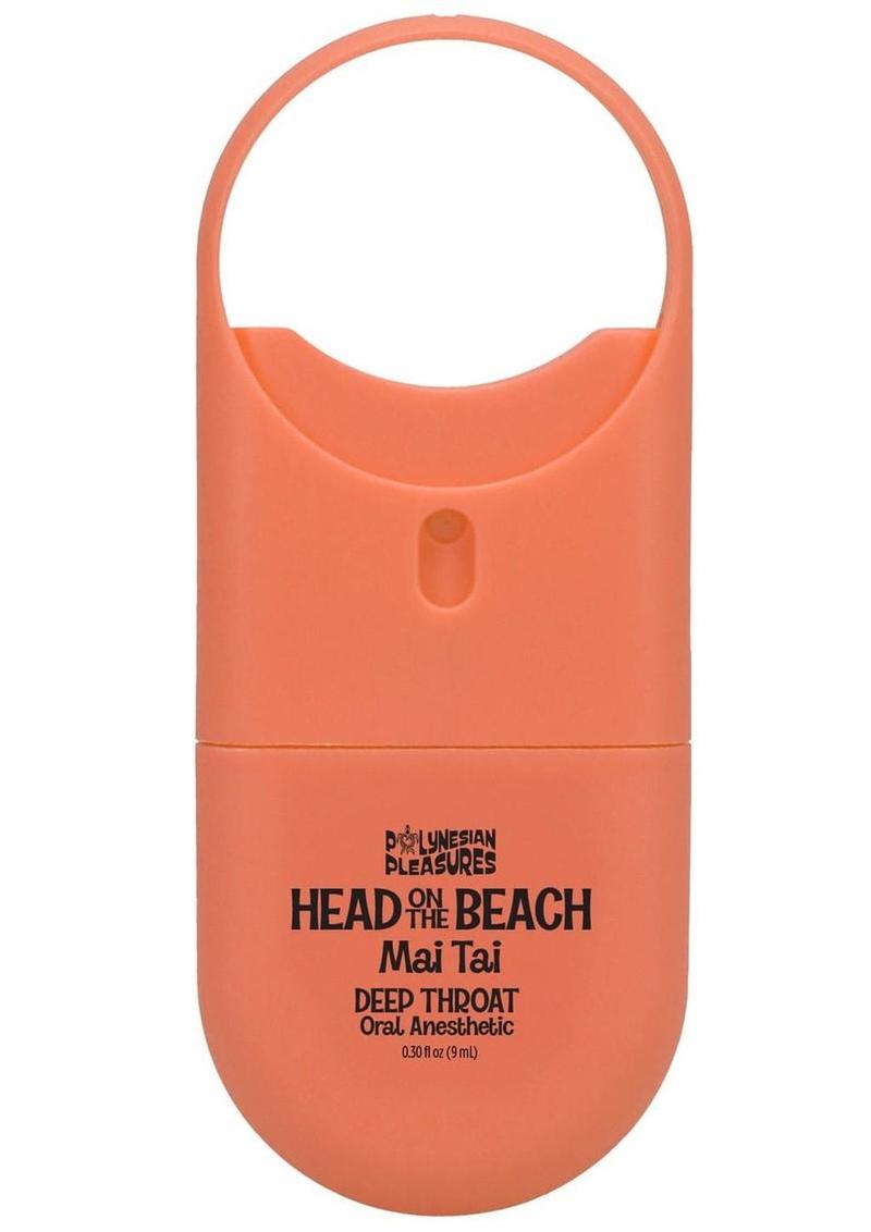 Polynesian Pleasures Head On The Beach By Goodhead Deep Throat Spray To-Go .30oz - Mai Tai